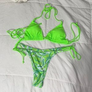 Green Bikini Set